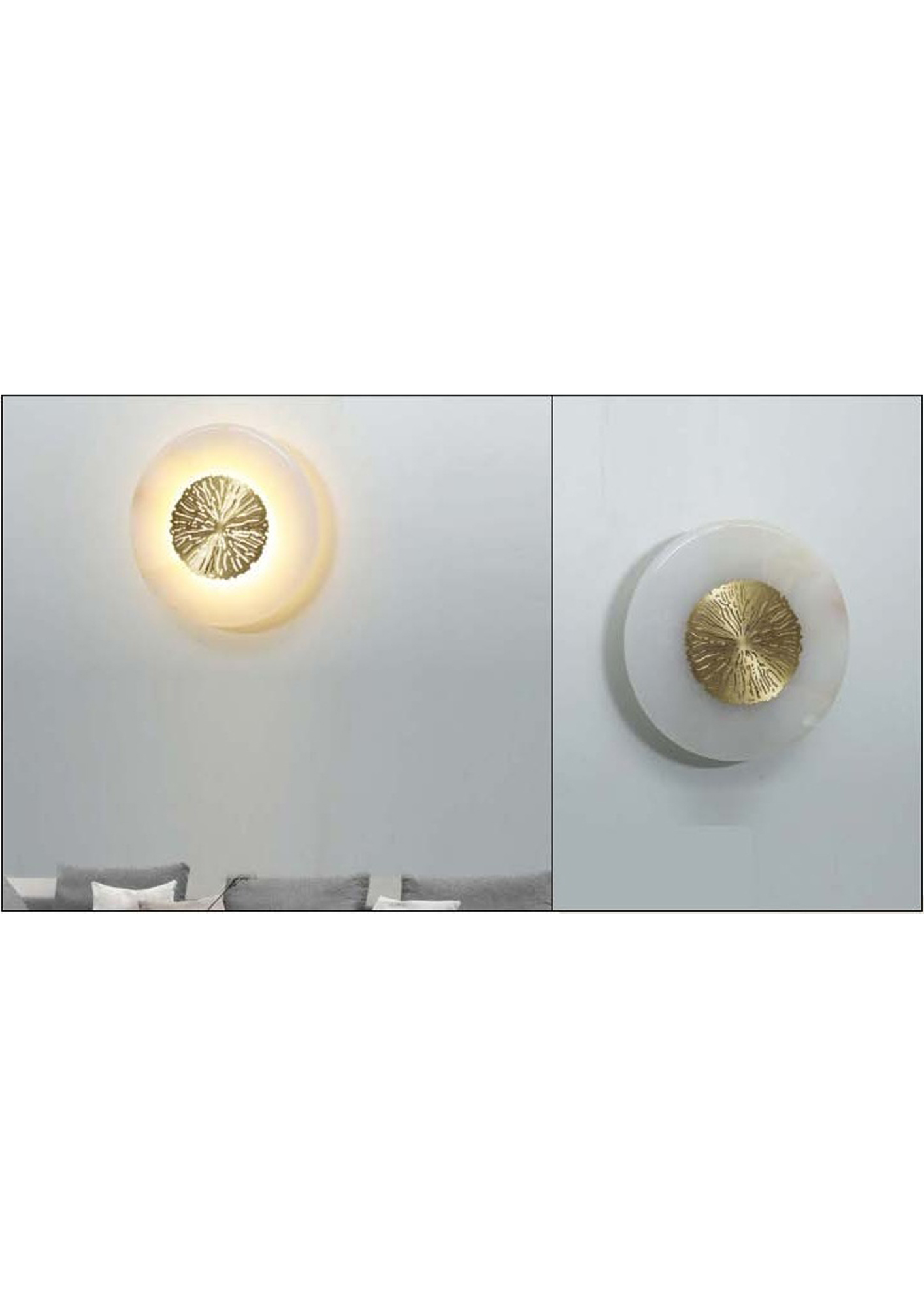 Beyond Lights - Round Wall Lamp- GL